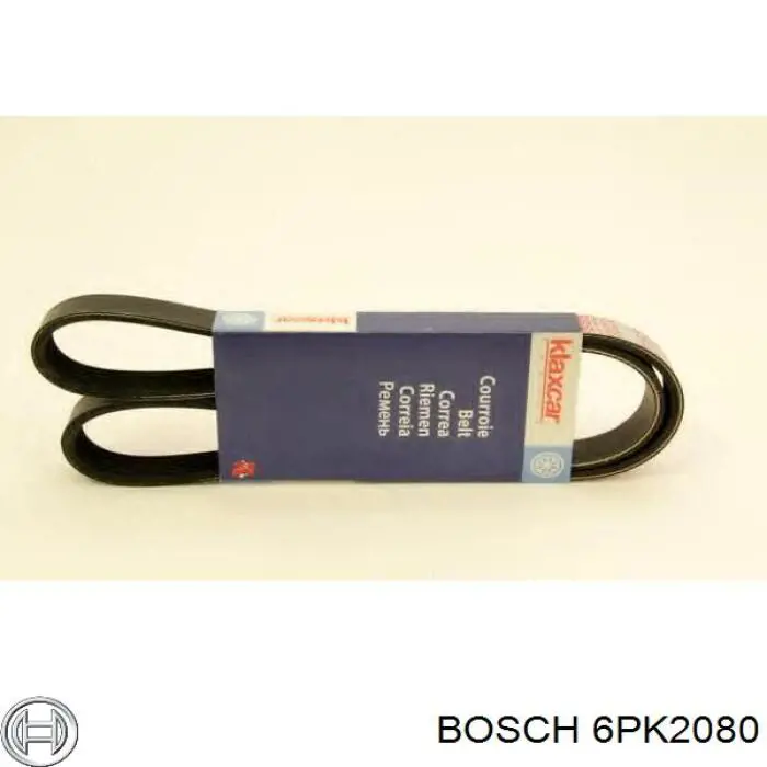 Клиновий ремінь Bosch 6PK2080 ціна, від 13.05 USD