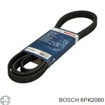 Купити 6PK2080 Bosch Ремінь генератора