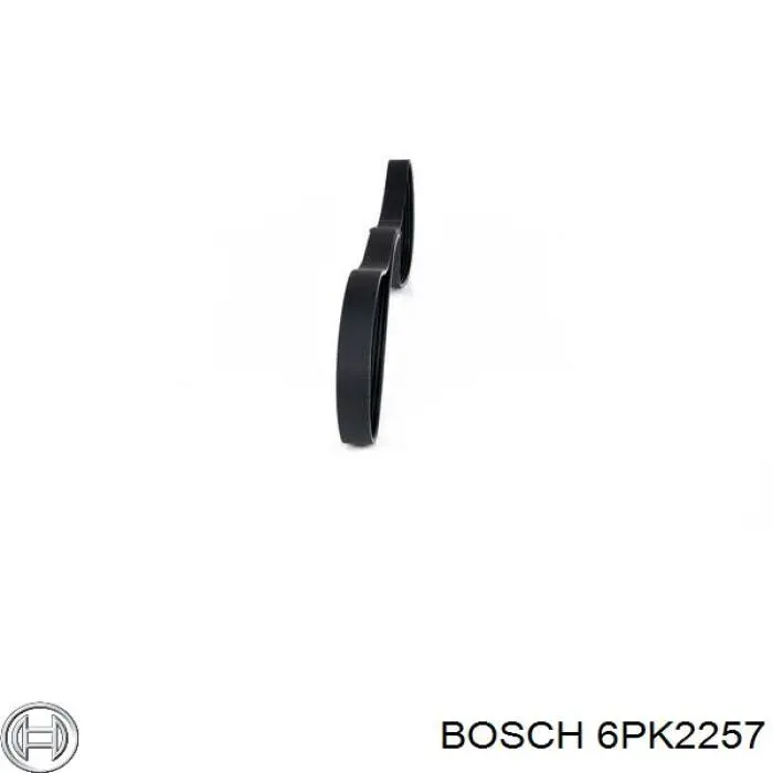 Ремінь приводний, агрегатів 6PK2257 Bosch