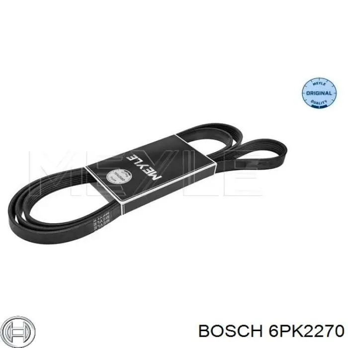 Клиновий ремінь Bosch 6PK2270 ціна, від 19.34 USD