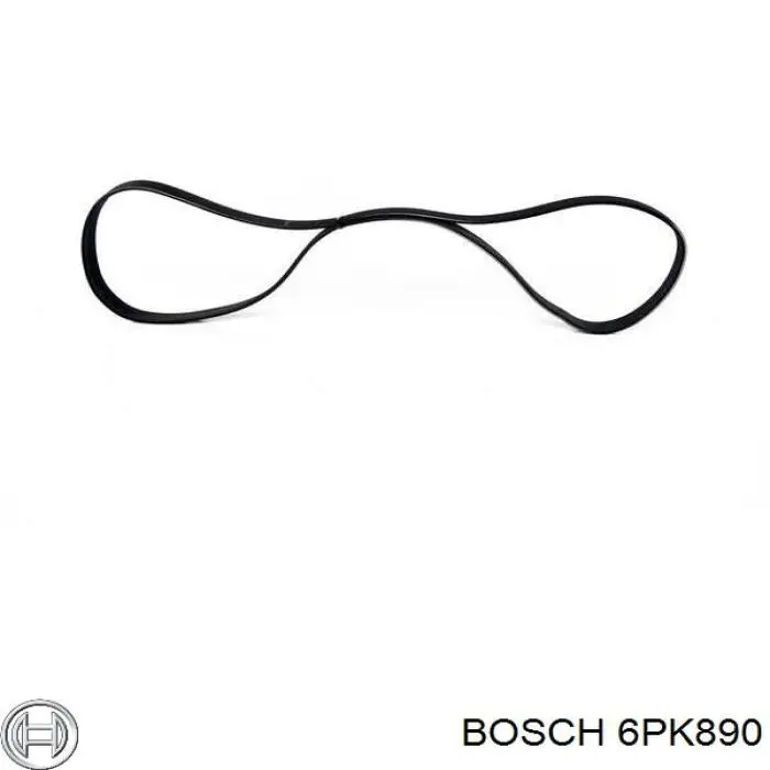 Ремінь приводний, агрегатів 6PK890 Bosch