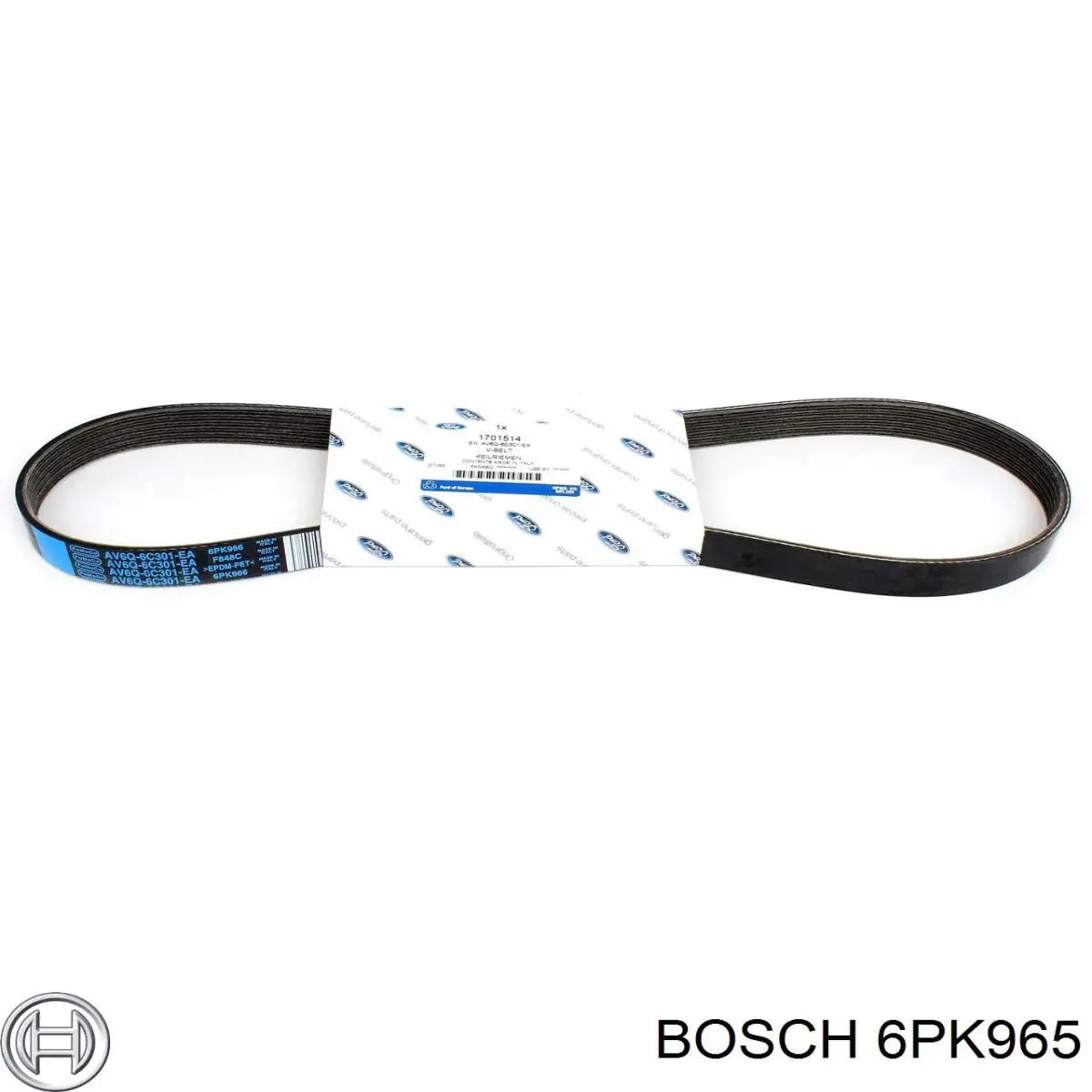 Купити 6PK965 Bosch Ремінь генератора