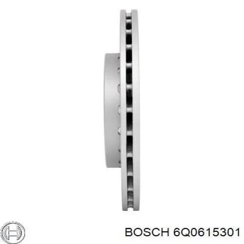 Гальмівні диски передні 6Q0615301 Bosch