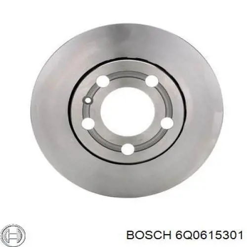 6Q0615301 Bosch Гальмо дискове переднє