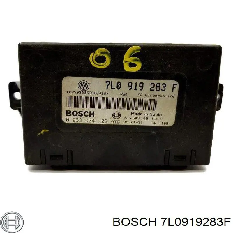 7L0919283F Bosch Модуль (блок ЕБУ) управління парктроніком