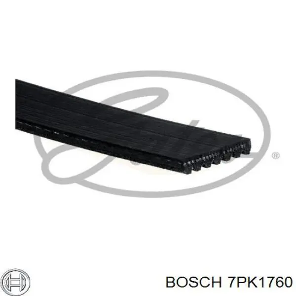 Купити 7PK1760 Bosch Ремінь генератора