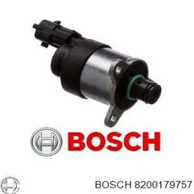 Клапан регулювання тиску, редукційний клапан ПНВТ 8200179757 Bosch