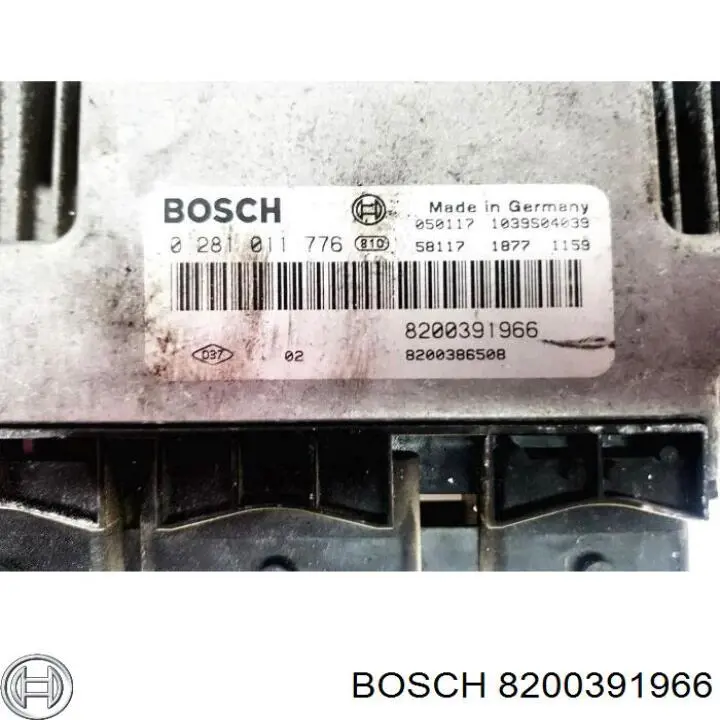 Модуль (блок) керування (ЕБУ) двигуном 8200391966 Bosch