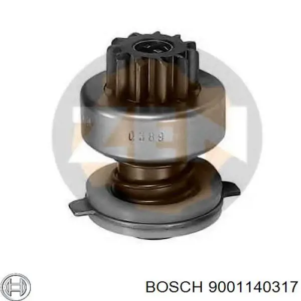 9001140317 Bosch Привід стартера бендикс