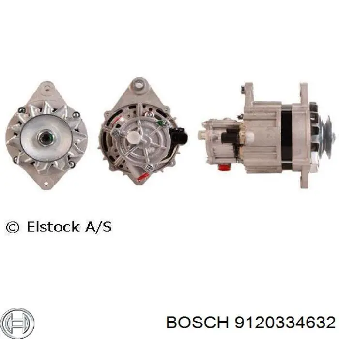 Генератор 9120334632 Bosch