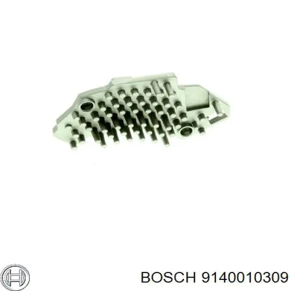 9140010309 Bosch Регулятор оборотів пічки