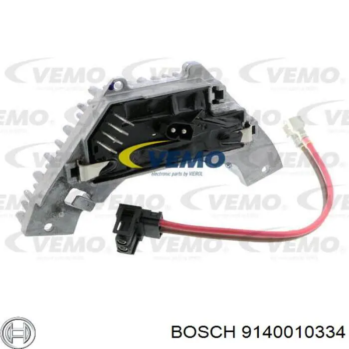 Резистор пічки 9140010334 Bosch