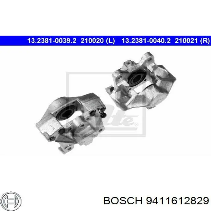 9411612829 Bosch Клапан ПНВТ нагнітальний