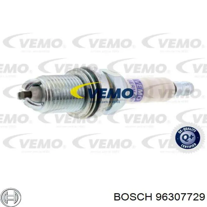 Свічки автомобільні Bosch 96307729 ціна, від 3.23 USD