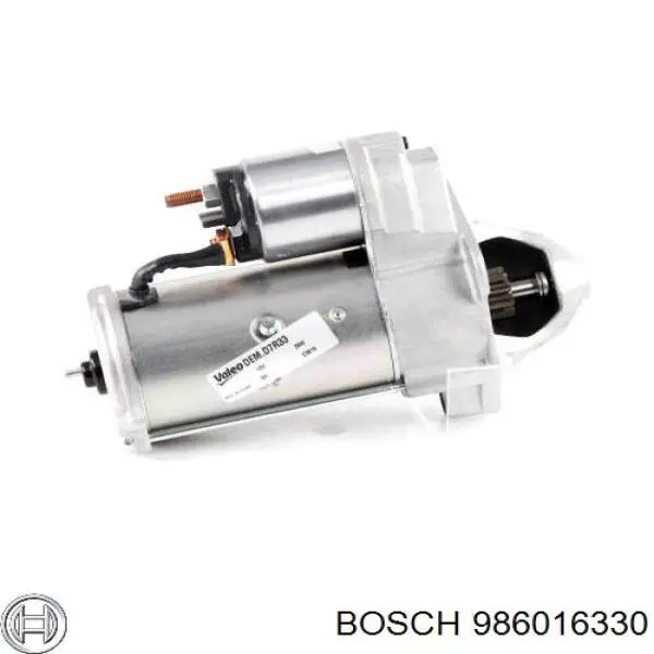 986016330 Bosch стартер