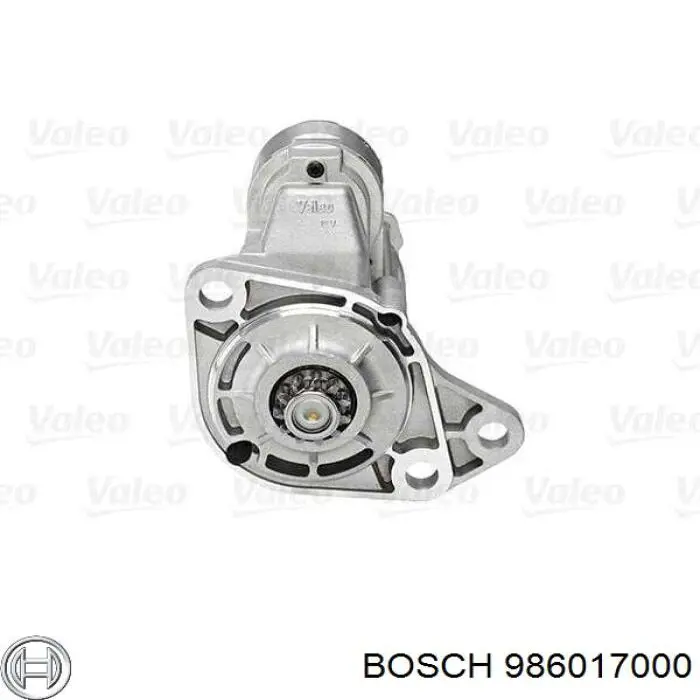 986017000 Bosch Стартер двигуна