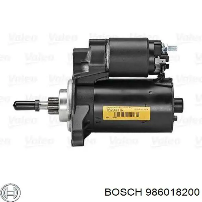 Стартер Bosch 986018200 ціна, від 50.67 USD