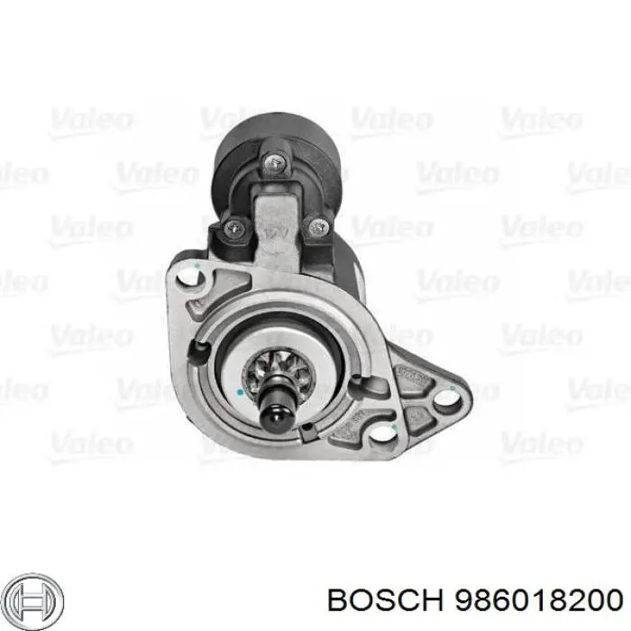 Купити 986018200 Bosch Стартер