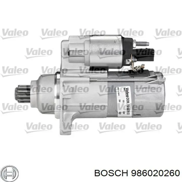 986020260 Bosch стартер
