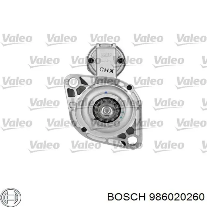 Стартер Bosch 986020260 ціна, від 39.37 USD