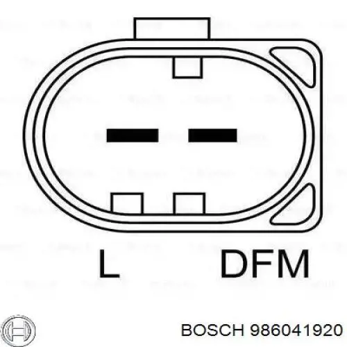 Генератор Bosch 986041920 ціна, від 50.68 USD