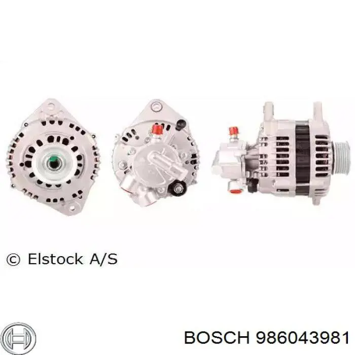 Генератор 986043981 Bosch