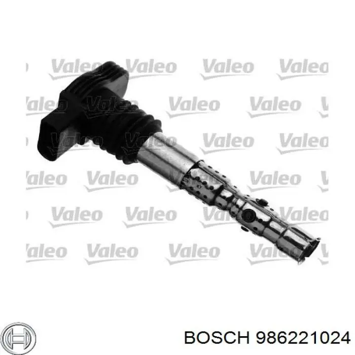 Котушка запалювання Bosch 986221024 ціна, від 24.98 USD