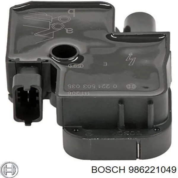 986221049 Bosch Котушка запалювання
