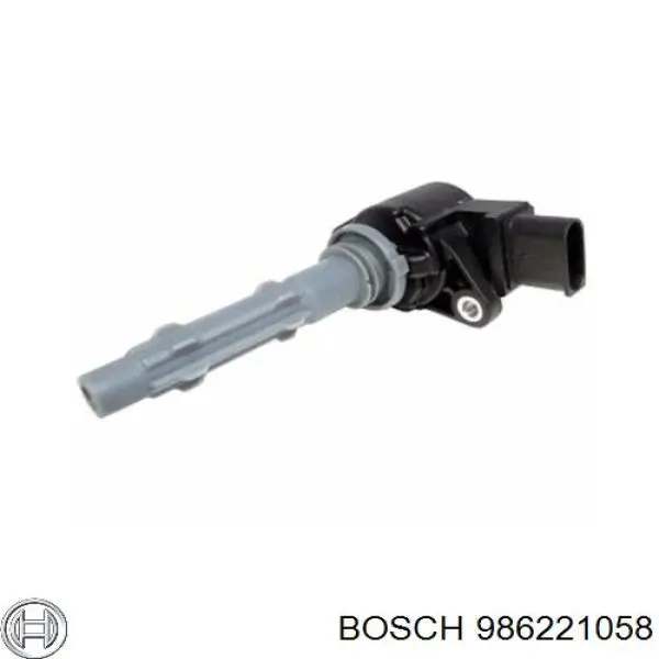 Котушка запалювання Bosch 986221058 ціна, від 43.52 USD