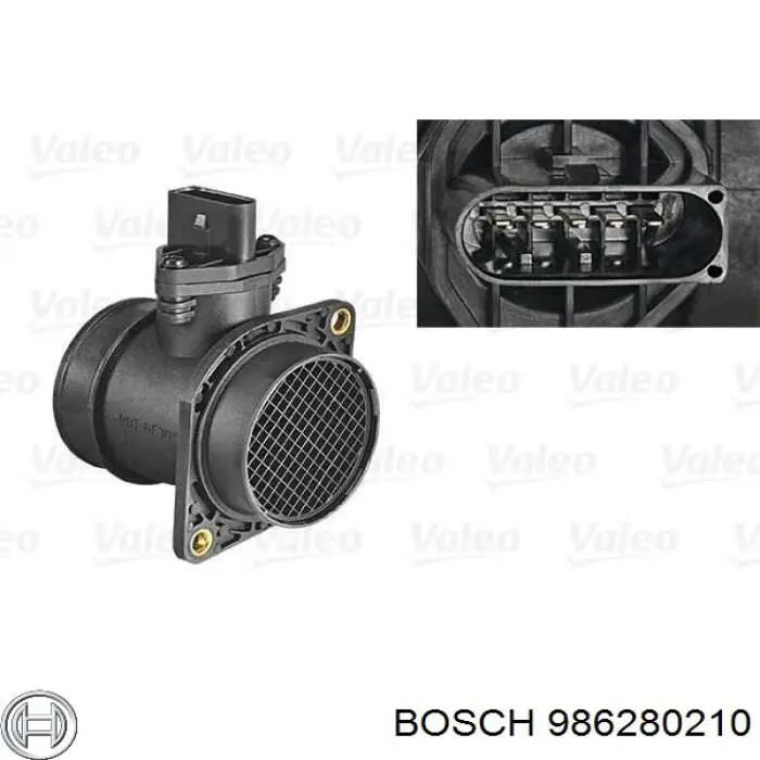 986280210 Bosch Датчик витрати повітря