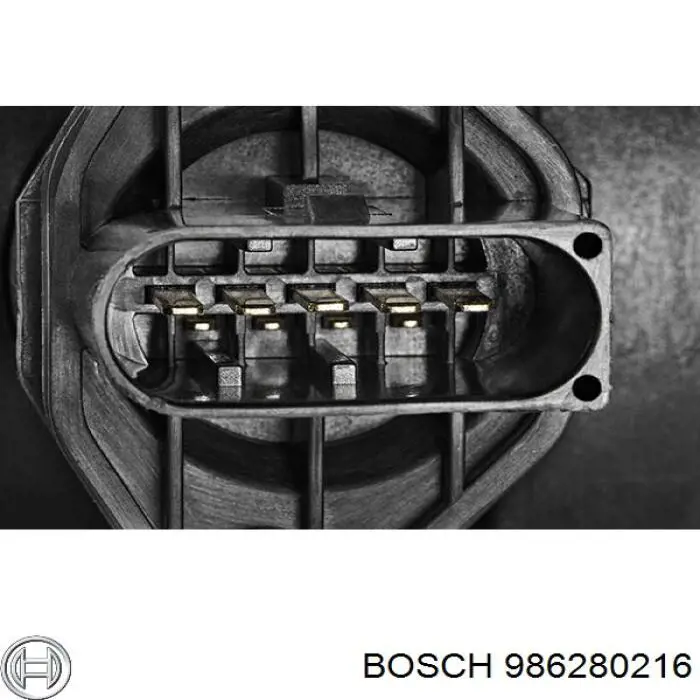986280216 Bosch датчик потоку (витрати повітря, витратомір MAF - (Mass Airflow))