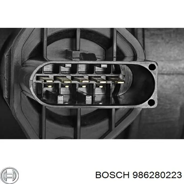 986280223 Bosch датчик потоку (витрати повітря, витратомір MAF - (Mass Airflow))