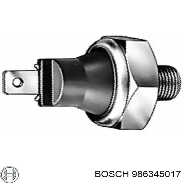986345017 Bosch датчик тиску масла