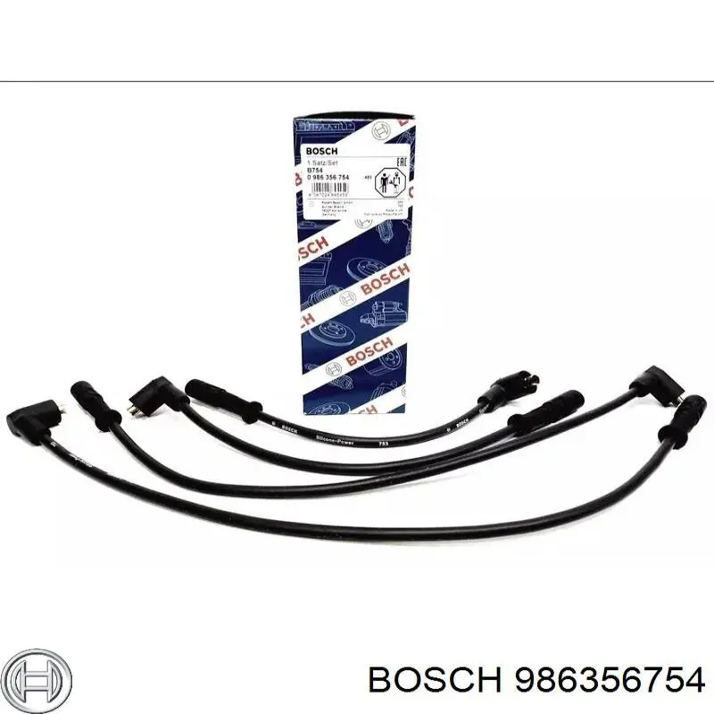 Купити 986356754 Bosch Провід високовольтні, комплект