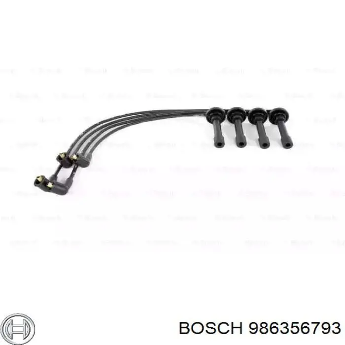 Дроти запалювання Bosch 986356793 ціна, від 40.11 USD