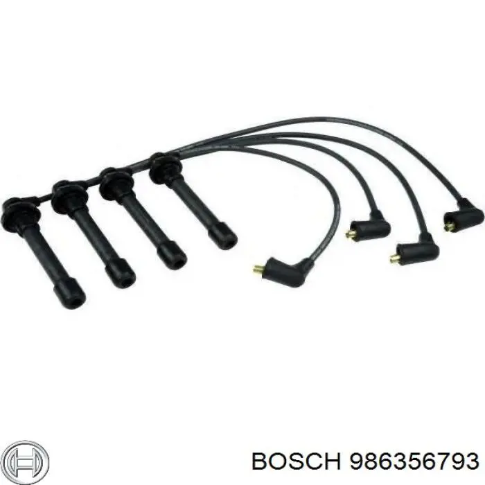 Купити 986356793 Bosch Провід високовольтні, комплект