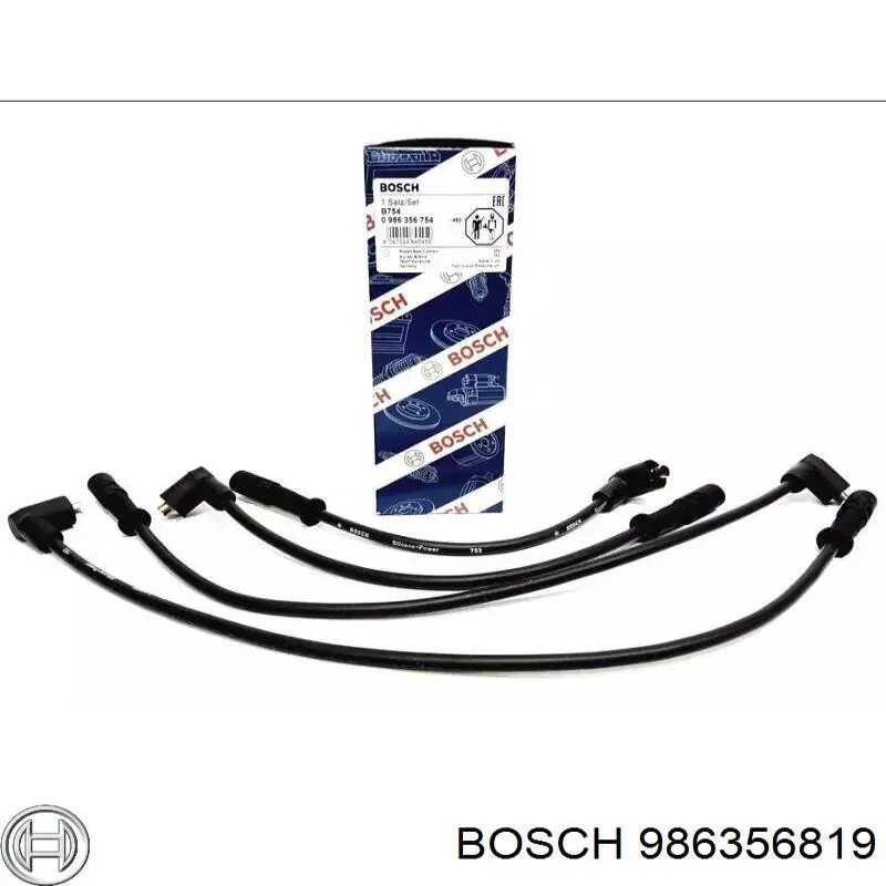 Купити 986356819 Bosch Провід високовольтні, комплект