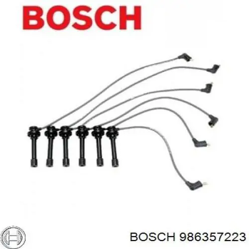 Купити 986357223 Bosch Провід високовольтні, комплект