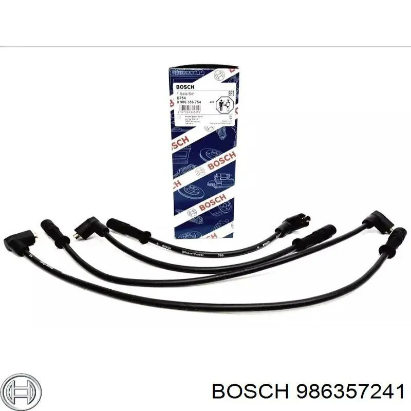 Купити 986357241 Bosch Провід високовольтні, комплект