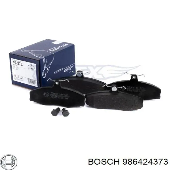Гальмівні колодки Bosch 986424373 ціна, від 14.32 USD