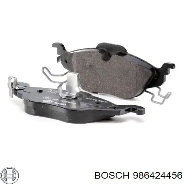 Передні тормозні колодки 986424456 Bosch