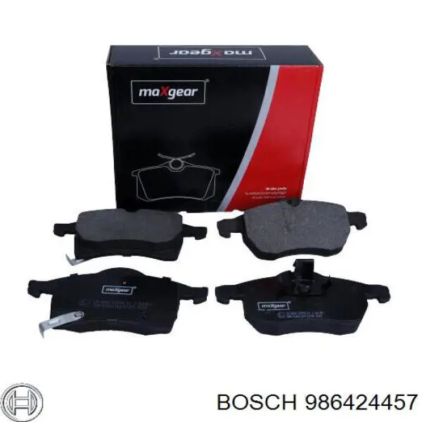 Купити 986424457 Bosch Колодки гальмівні передні, дискові