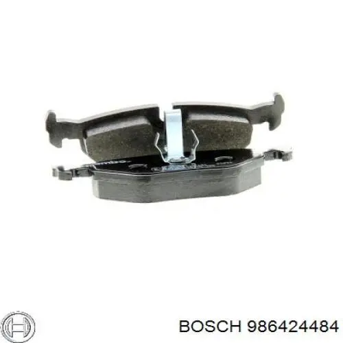 Задні гальмівні колодки 986424484 Bosch