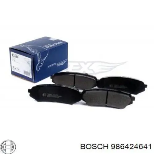 Задні гальмівні колодки Bosch 986424641 ціна, від 18.45 USD