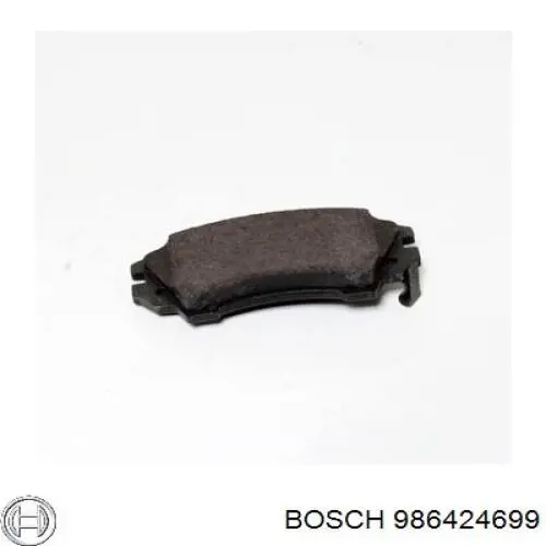 Купити 986424699 Bosch Задні колодки