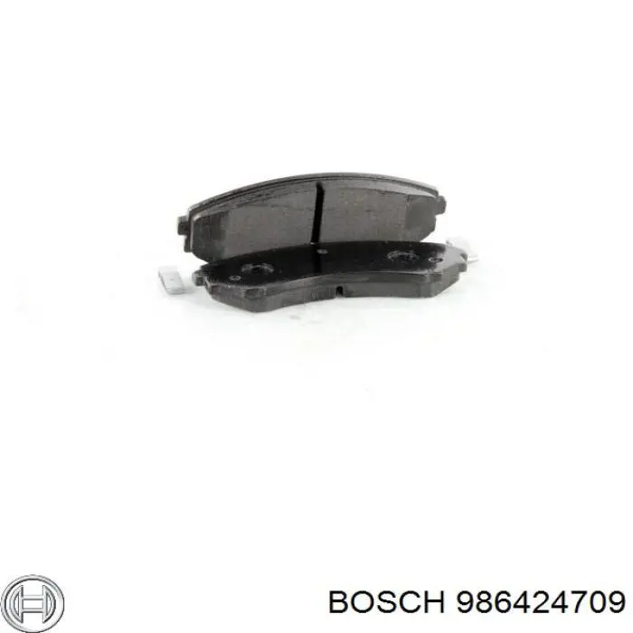 986424709 Bosch колодки гальмівні передні, дискові