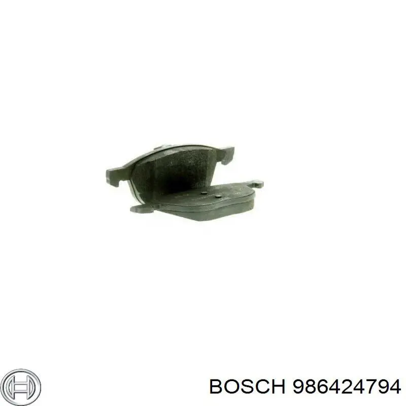 Передні тормозні колодки 986424794 Bosch