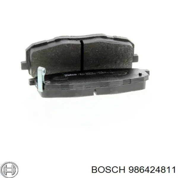 986424811 Bosch Передні гальмівні колодки