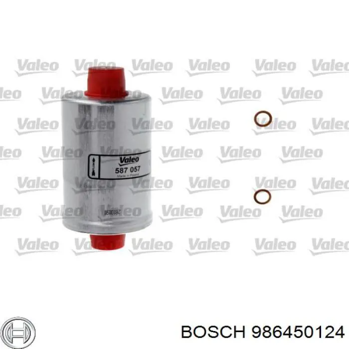 986450124 Bosch фільтр паливний