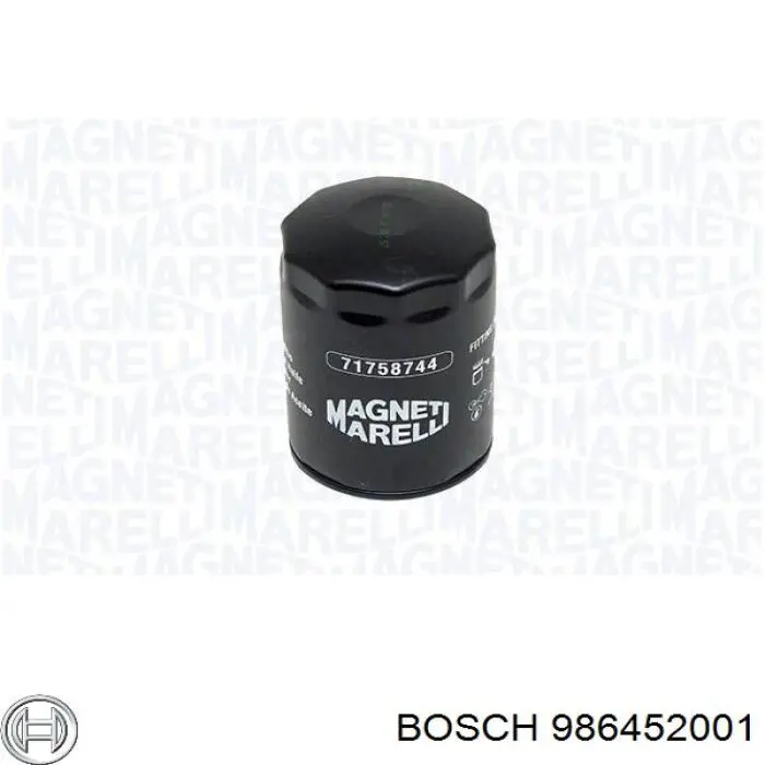 Купити 986452001 Bosch Фільтр очищення масла відцентровий